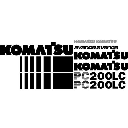Aftermarket Decal Set KMPC200-6DECALSET